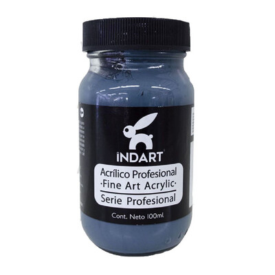 Acrílico Indart 065 Gris Azulado 100 ml.
