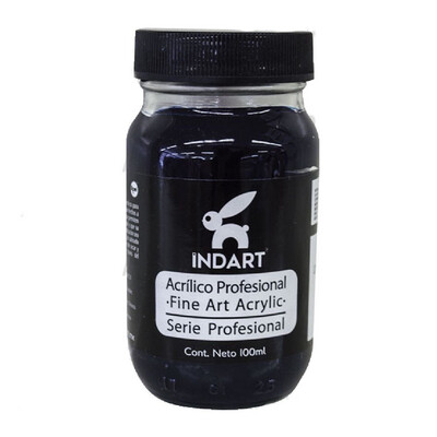 Acrílico Indart 023 Azul de Prusia Oxido 100 ml.