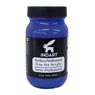 Acrílico Indart 038 Azul Cobalto 100 ml.