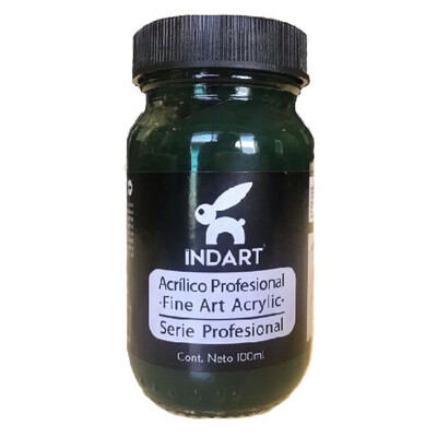 Acrílico Indart 036 Verde Sapo 100 ml.