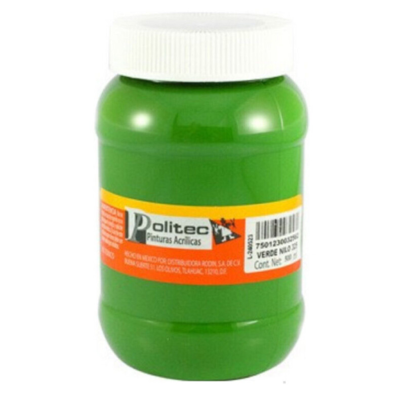 Acrílico Politec 500 ml. 325 Verde Nilo