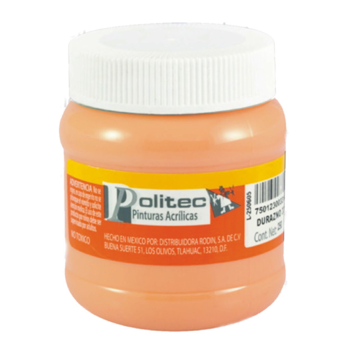 Acrílico Politec 250 ml. 331 Durazno