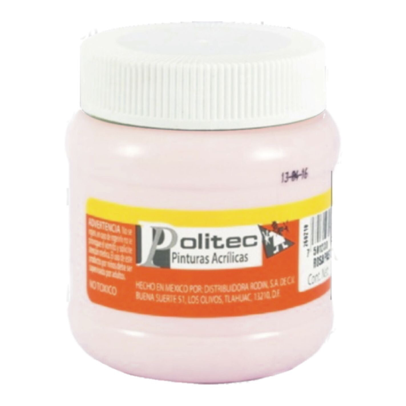 Acrílico Politec 250 ml. 326 Rosa Pastel