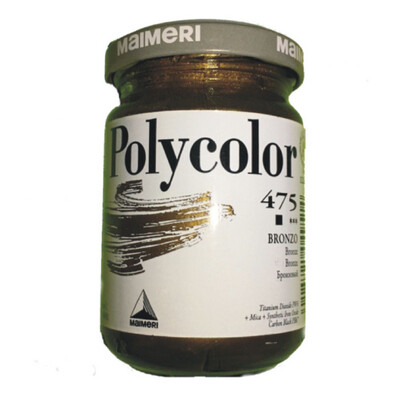 Acrílico Metálico Polycolor 140 ml. Bronce