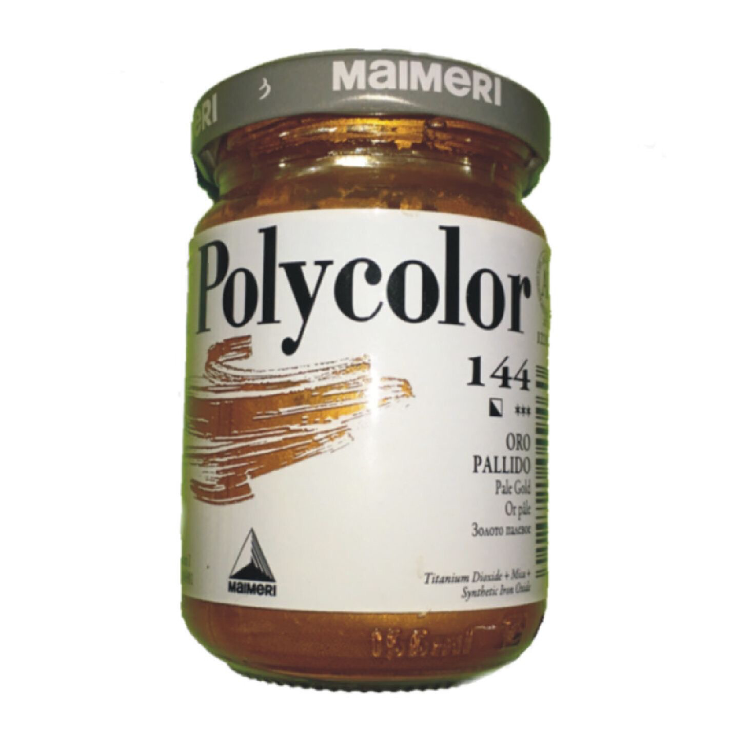 Acrílico Metálico Polycolor 140 ml. Oro Palido