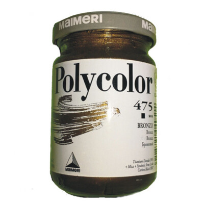 Acrílico Metálico Polycolor 140 ml. Plata