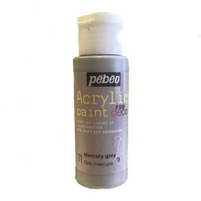 Acrílico Deco 59 ml. 71 Gris Mercurio