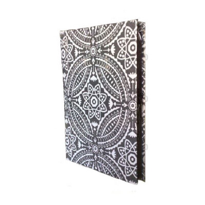 Cuaderno para Bocetos Artesanal hojas negras  - Diseño Nuclear