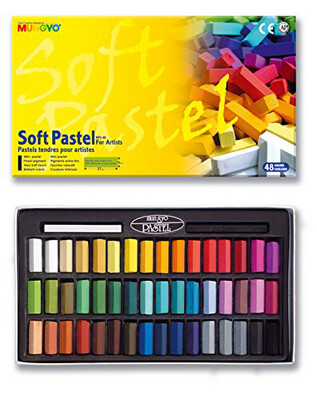 Pasteles Mungyo 48 Colores Medias Barras 