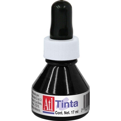 Tinta China Atl 17 ml. Negro