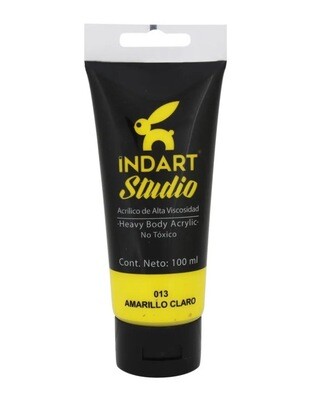 Acrílica Indart Studio 100 ml. Amarillo Claro 13