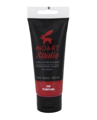 Acrílica Indart Studio 100 ml. Púrpura 20