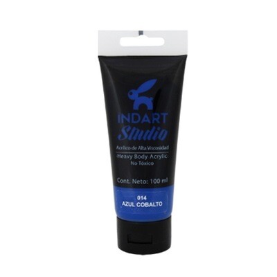 Acrílica Indart Studio 100 ml. Azul Cobalto 14