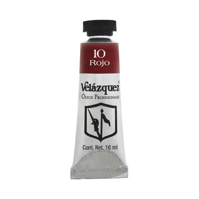 Óleo Velázquez 40 ml. 10 Rojo
