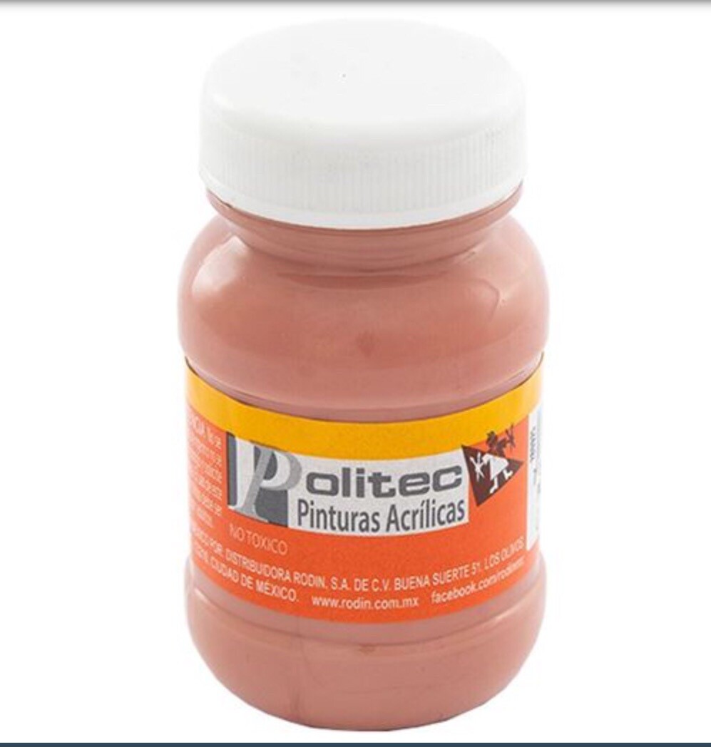 Acrílico Politec 100 ml. 338 Palo de Rosa