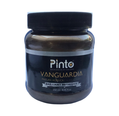 Acrilico Vanguardia 250 ml. Expresso Metálico 568