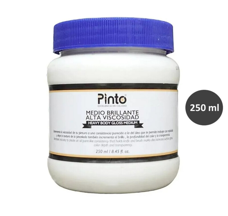 Medio Brillante Alta Viscosidad Pinto 250 ml