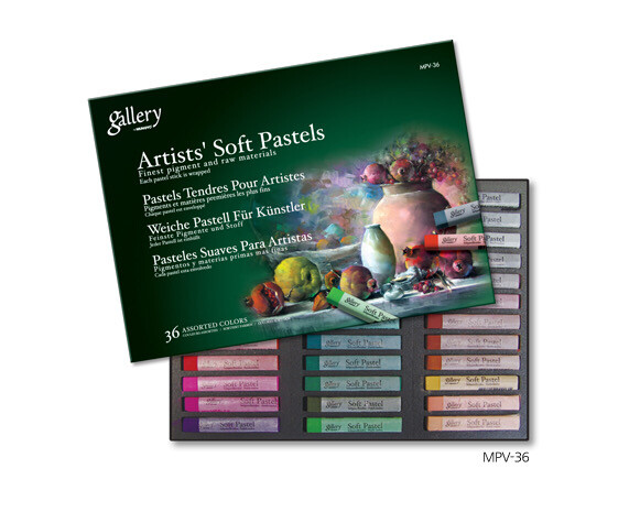 Soft pastel Gallery 36 piezas