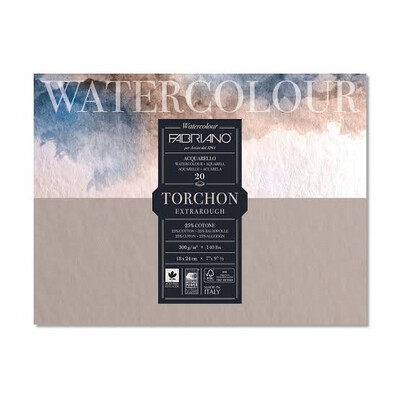 Block Fabriano Watercolor Torchon 18x24 cm 300g