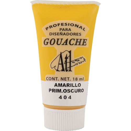 Gouache Atl 18 ml. Amarillo Primario Oscuro