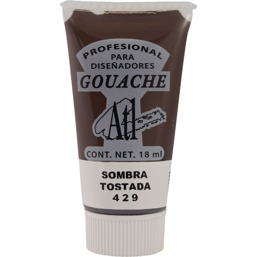Gouache Atl 18 ml. Sombra Tostada