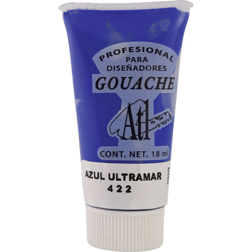 Gouache Atl 18 ml. Azul Ultramar