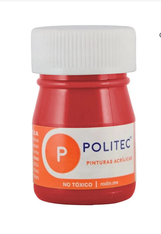 Acrílico Politec 20 ml. 314 Rojo