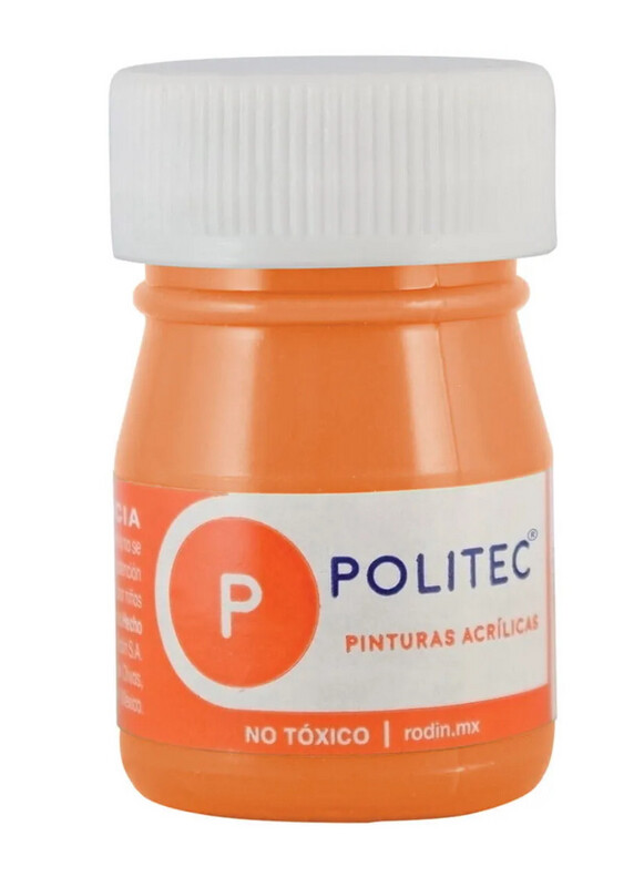 Acrílico Politec 20 ml. 332 Naranja Claro