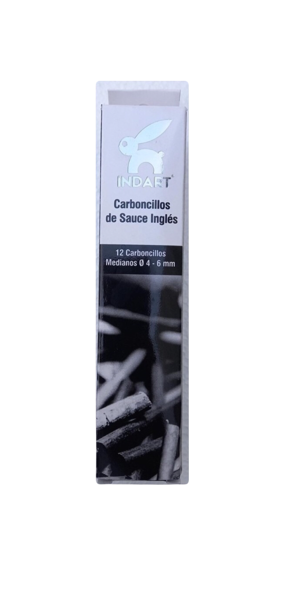 Carboncillos Ingleses Indart 12 pzas.
