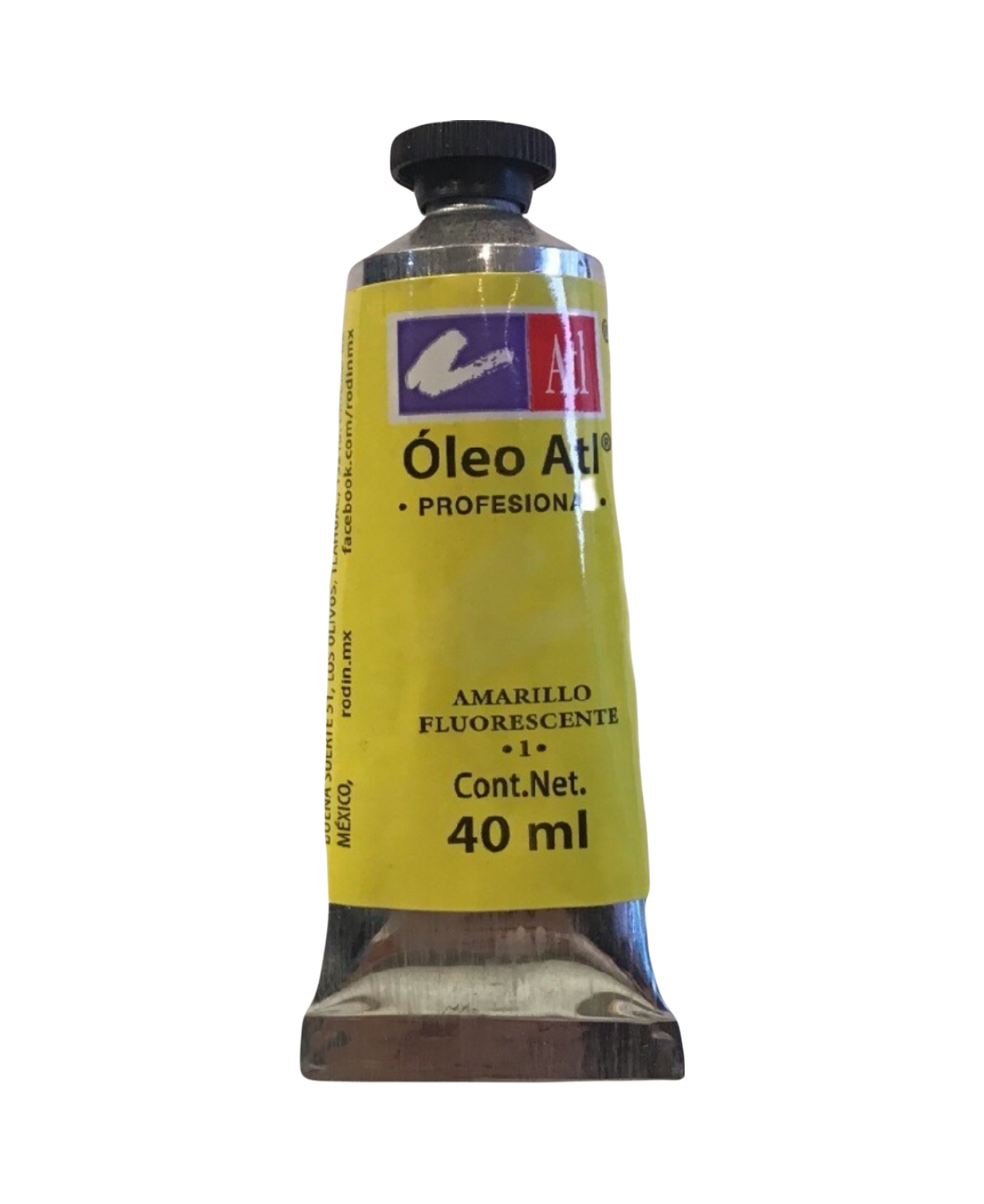 Óleo Atl 40 ml. Amarillo Fluorescente 1