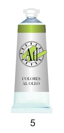 Óleo Atl Fluorescente 16 ml. 5 Verde