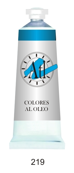 Óleo Atl 160 ml. 219 Azul Ceruleo