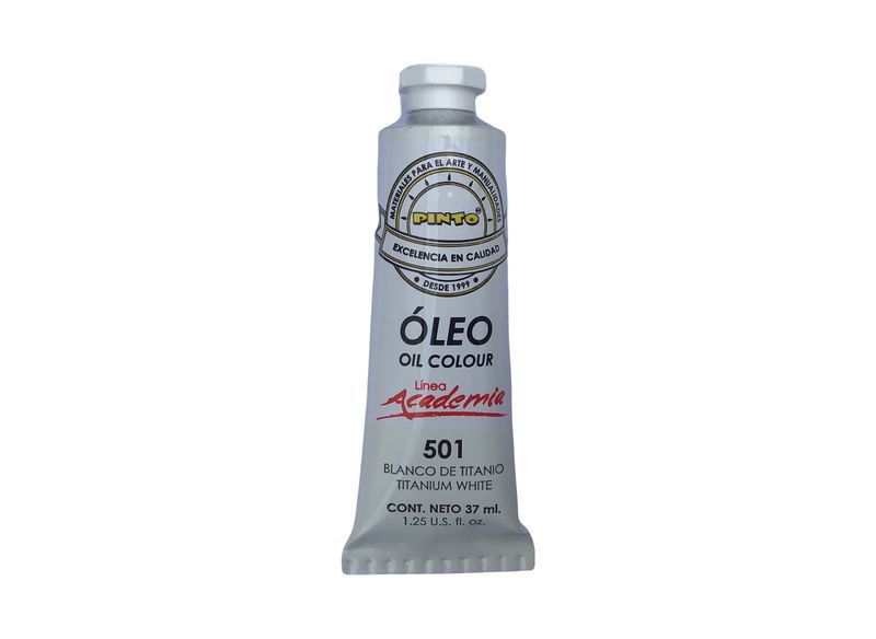 Óleo Pinto Academia 37 ml. 501 Blanco Tinanio