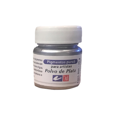 Pigmento 25 g. Plata