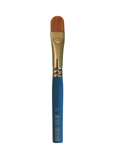 Pincel Princeton Serie 3750LB Taklon Dorado y Cerda No. 1/2