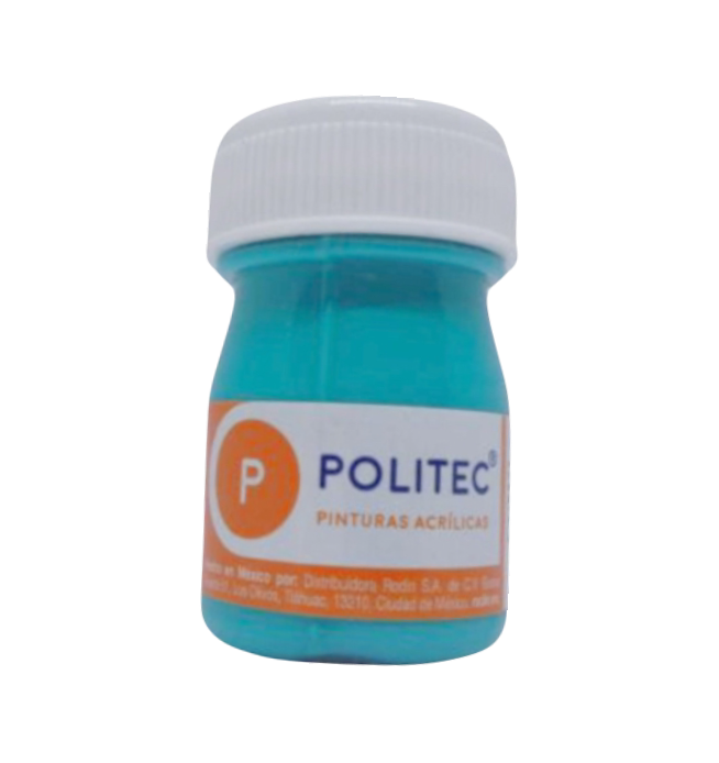 Acrílico Politec 20 ml. 324 Turquesa