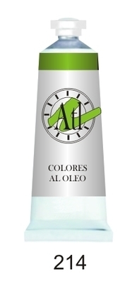 Oleo Atl 40 ml. 214 Verde Hoja