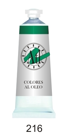 Óleo Atl 40 ml. 216 Laca Verde Esmeralda