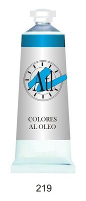 Oleo Atl 160 ml. 219 Azul Ceruleo