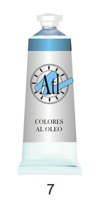 Oleo Atl Fluorescente 16 ml. 7 Azul