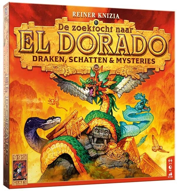 De Zoektocht naar El Dorado: Draken, Schatten & Mysteries - Bordspel