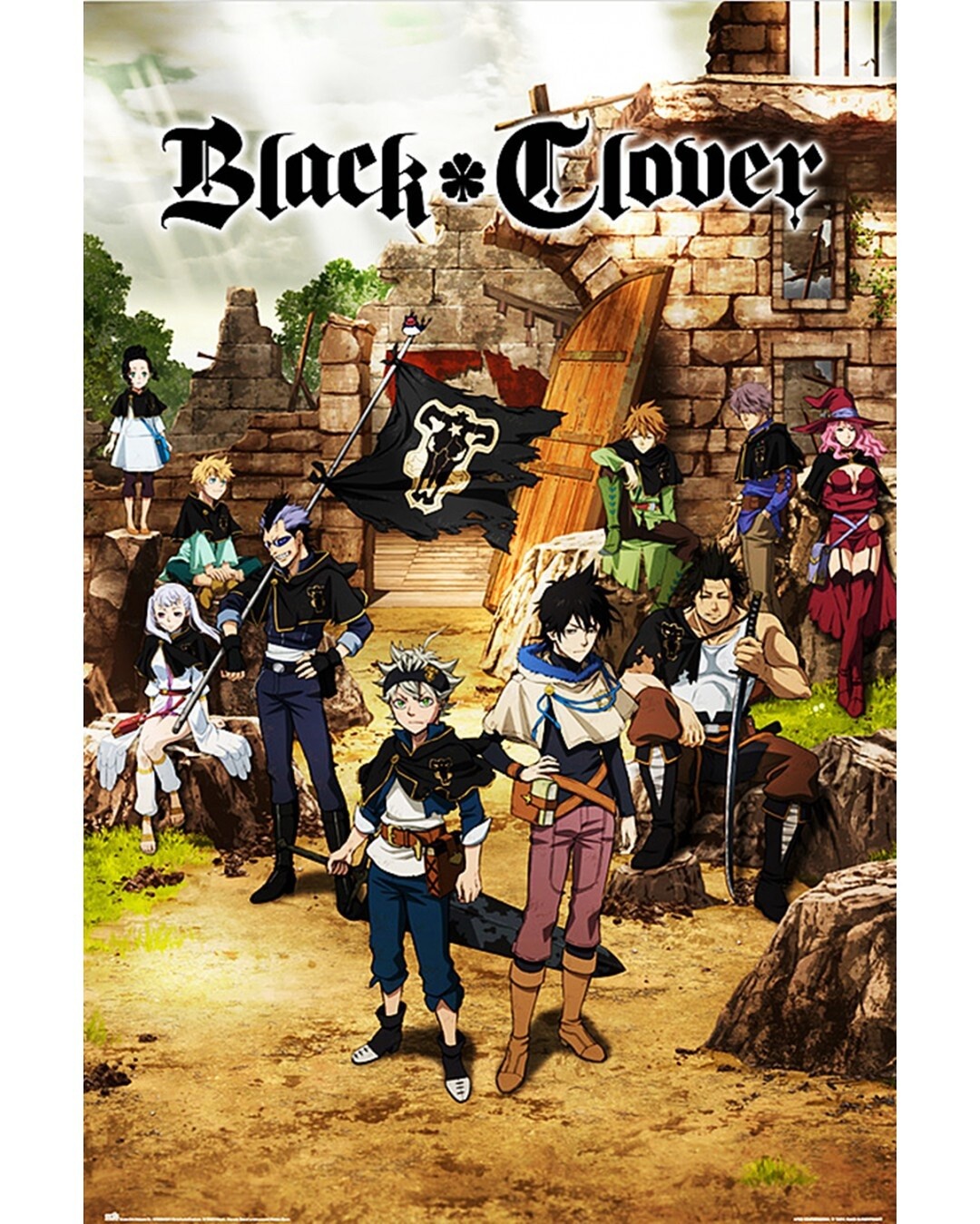 Black Clover Bull Squad and Yuno - Maxi Poster