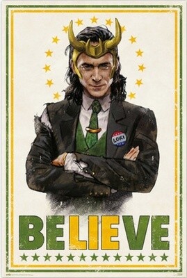 Marvel Loki Believe - Maxi Poster
