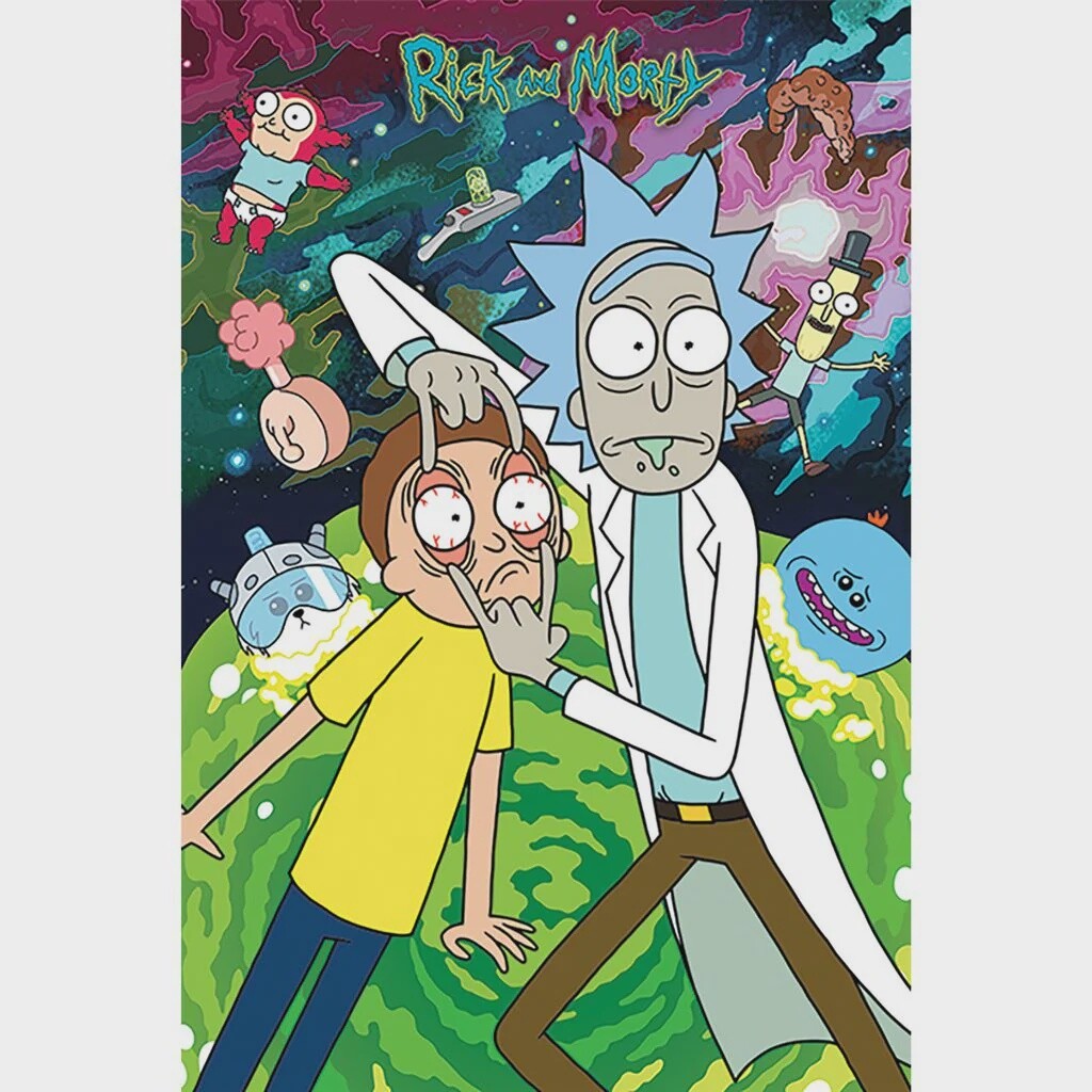 RICK & MORTY WATCH - MAXI POSTER