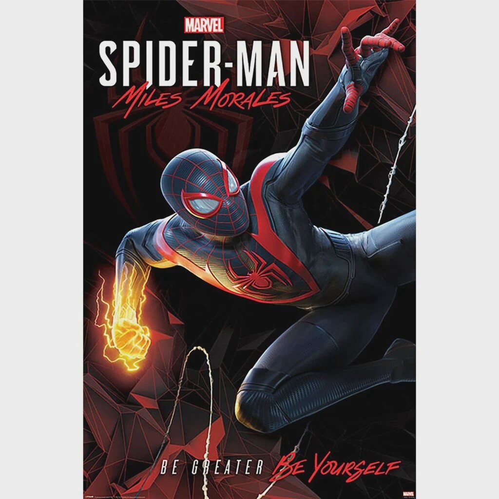 SPIDER-MAN MILES MORALES CYBERNETC SWING MAXI POSTER