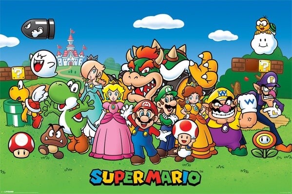 Super Mario Characters - Maxi Poster