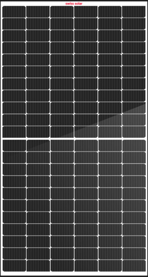 Swiss Solar 665-670 BLACK (ex b.t.w. &amp;  inc. installatie)