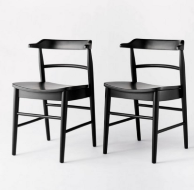 Kaysville Curved Back Wood Dining Chair