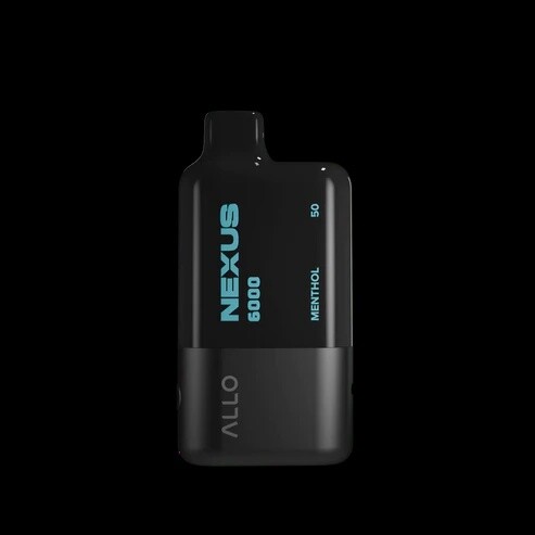 Allo Nexus Disposable Vape Kit 6k, Flavour: Menthol