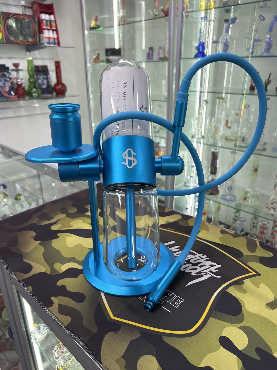 Stunden Glass Gravity Hookah Pipe